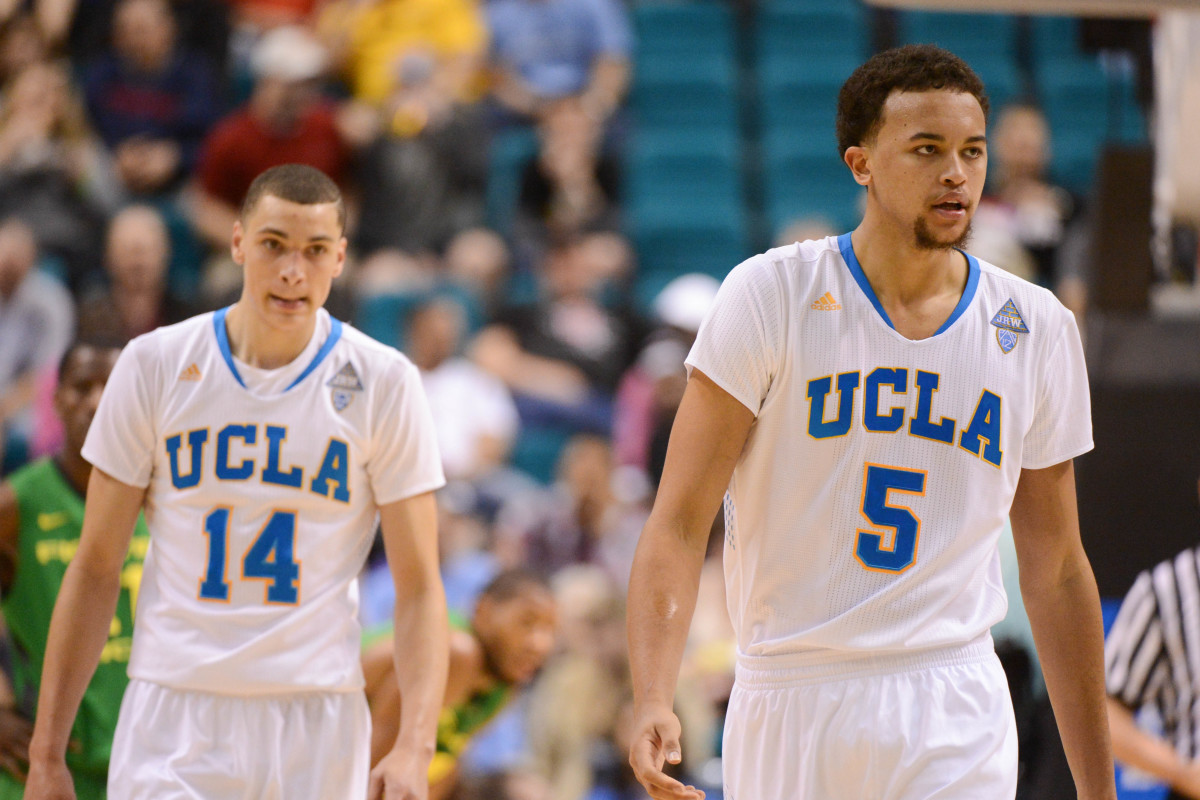 LaVine (14) as a member of the Bruins. 